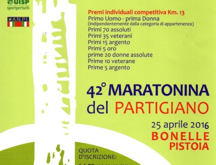A Bonelle la Maratonina del Partigiano, giunta alla quarantaduesima edizione
